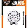 Cute Sheep Iron-On Patch – DIY Clothing Embellishment