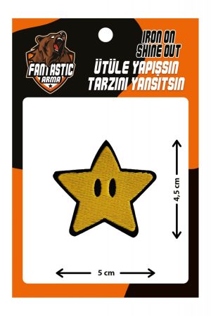 Iron on Patch for Clothing Cute Star Decoration Patch for Jeans, Bags, Arts Crafts, DIY