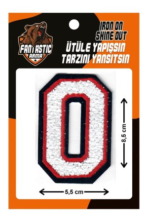 Iron on Patch Letter O – Sew on Patch for Clothes, Bags