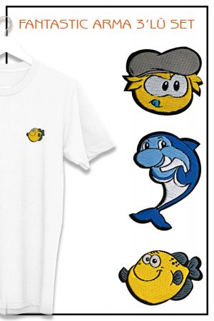 Iron on Patches 3Pcs Random Assorted Decorative Sew on Patches