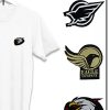 Iron on Patches 3Pcs Random Assorted Decorative Sew on Patches Black Eagle