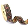 Colorful Geometric Jacquard Ribbon for DIY Clothing Accessories