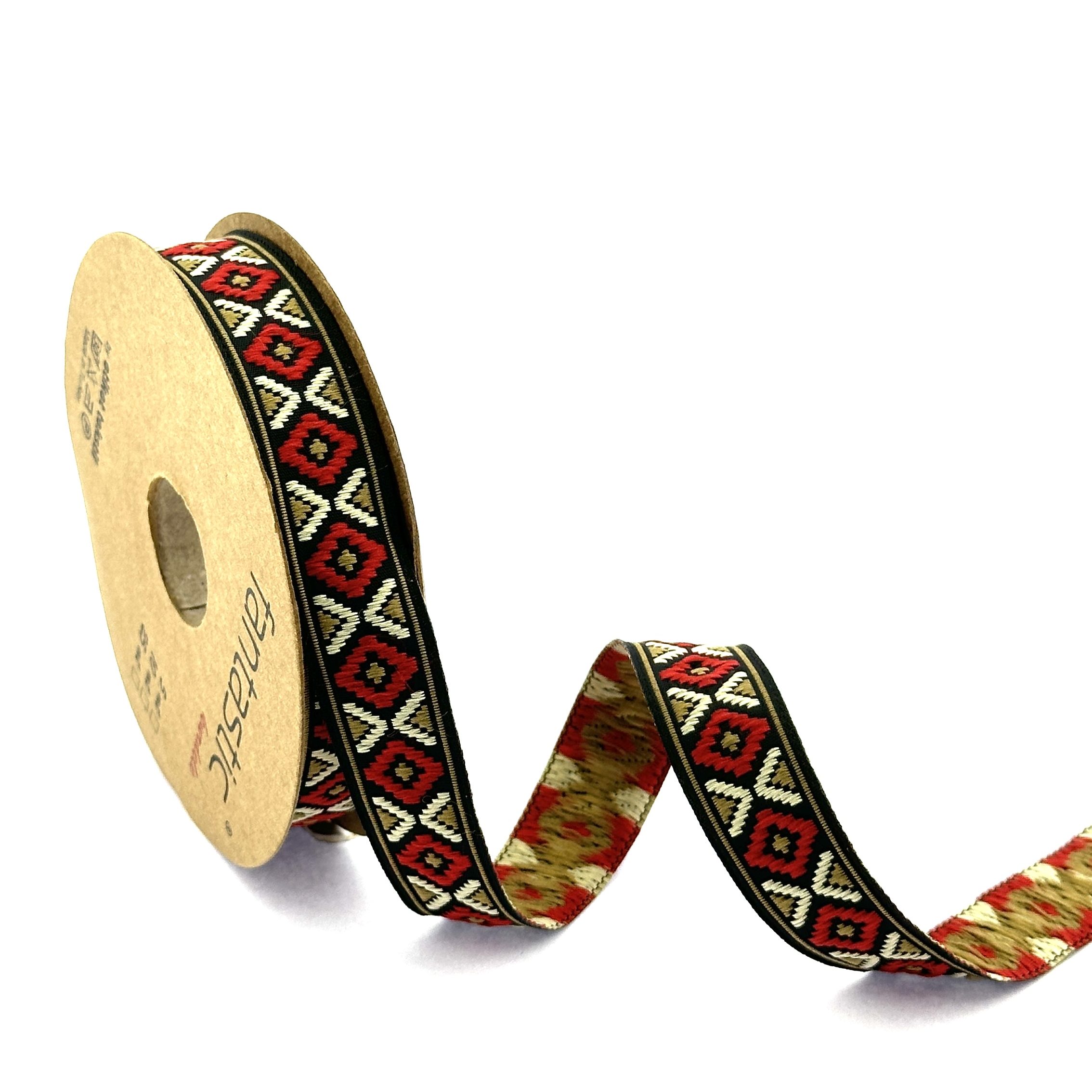 jacquard ribbon for clothing decoration
