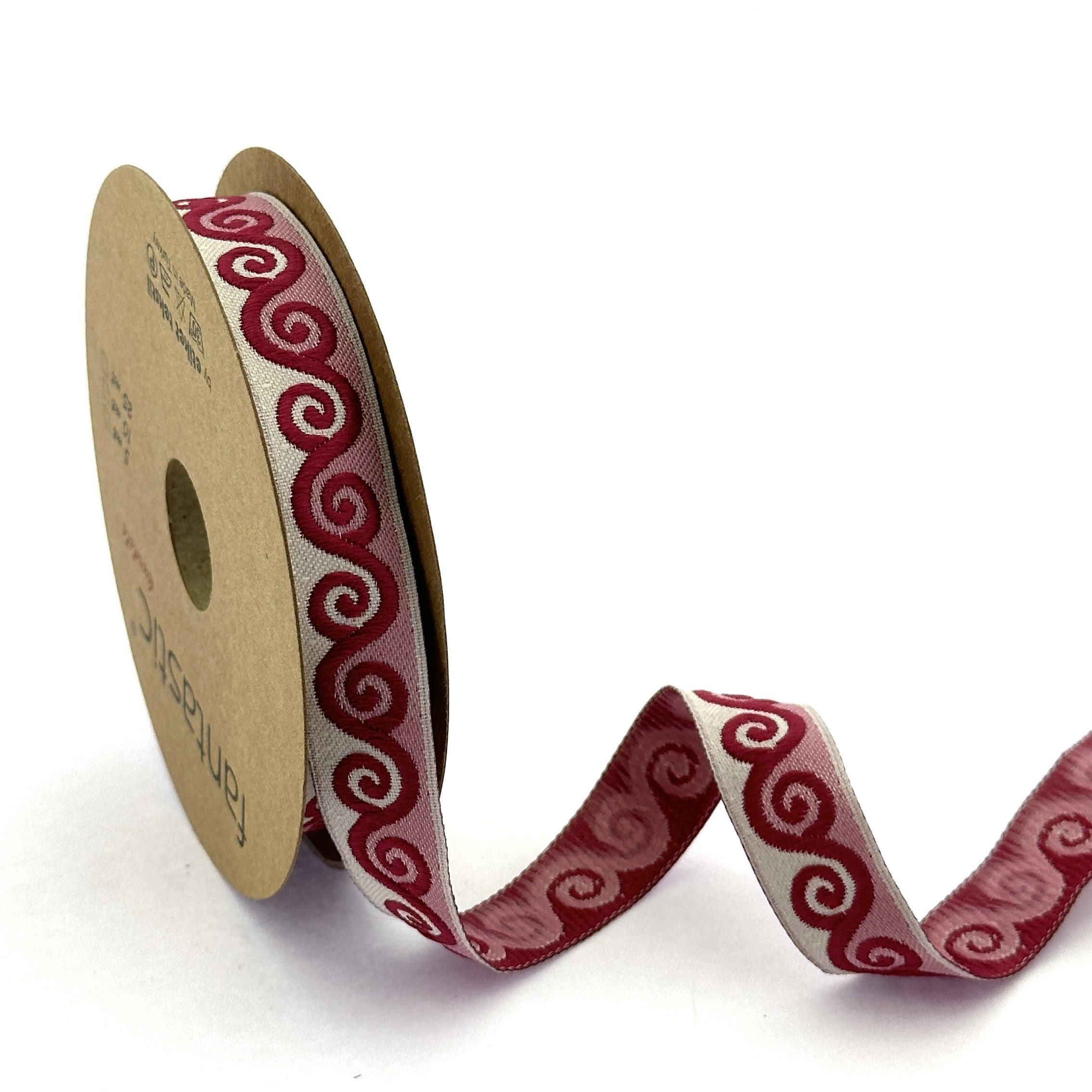 Jacquard Ribbon for Home Decor and Clothing Embellishment