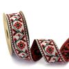 Jacquard Ribbon for Home Decor and Clothing Embellishment