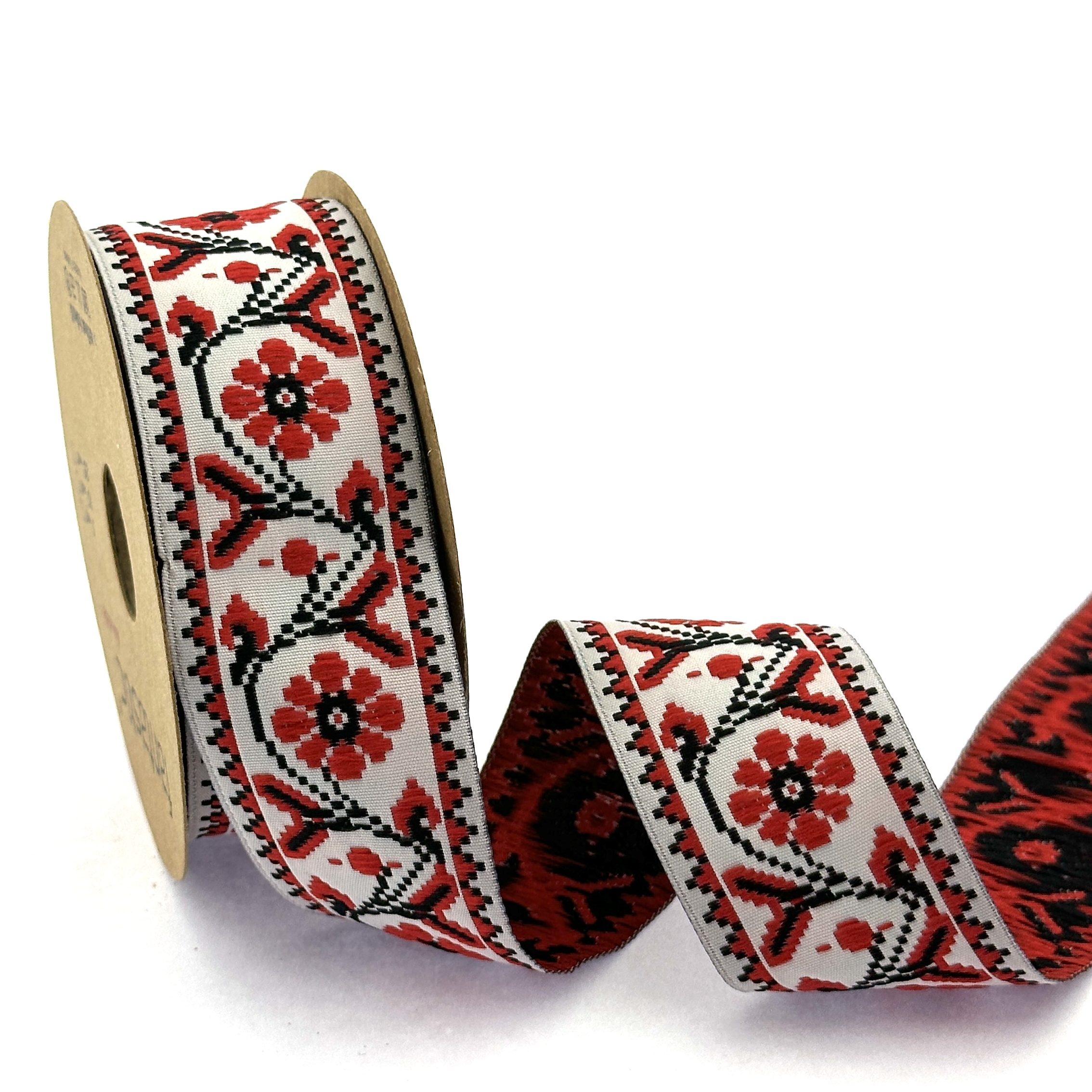 Jacquard Ribbon for Home Decor and Clothing Embellishment