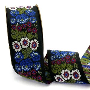 Jacquard Ribbon for Home Decor and Clothing Embellishment