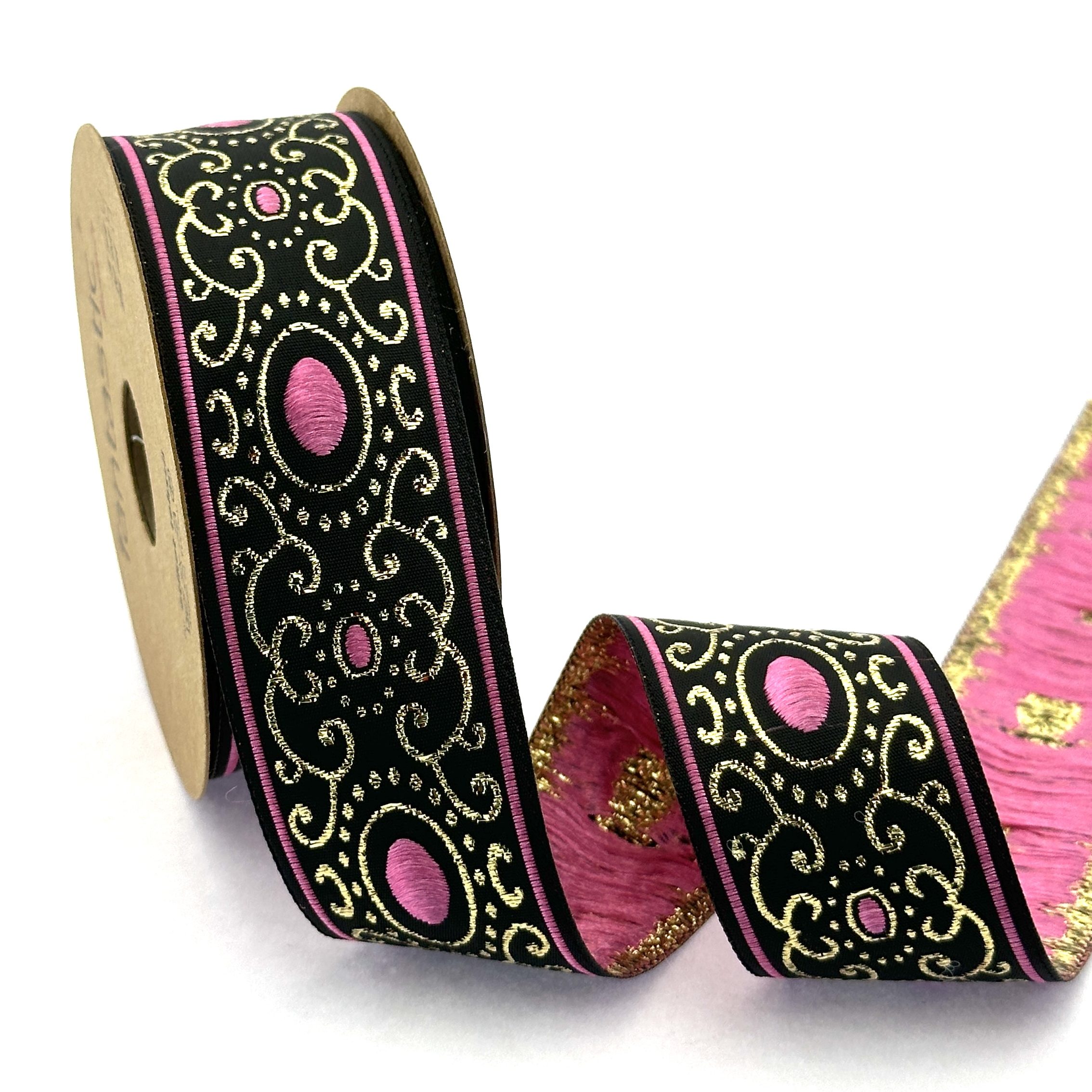 Jacquard Ribbon for Home Decor and Clothing Embellishment