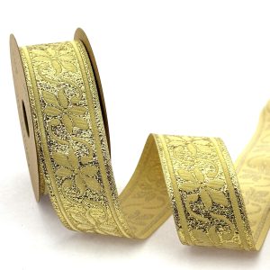 Jacquard Ribbon for DIY Clothing Accessories, Sewing Trim for Home Decor, 35 mm Decorative Sewing Trim