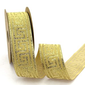 Jacquard Ribbon for Home Decor and Clothing Embellishment