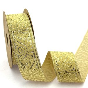 jacquard ribbon for clothing embellishment