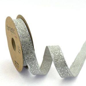 jacquard ribbon for clothing embellishment