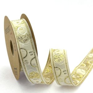 jacquard ribbon for clothing embellishment