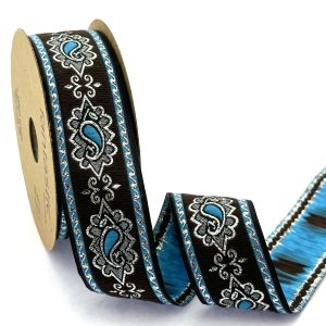Jacquard Ribbon for Home Decor and Clothing Embellishment