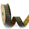 Ethnic Jacquard Ribbon for Home Decor and Clothing Embellishment