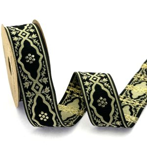 Jacquard Ribbon for Home Decor and Clothing Embellishment