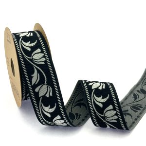 Jacquard Ribbon for Home Decor and Clothing Embellishment