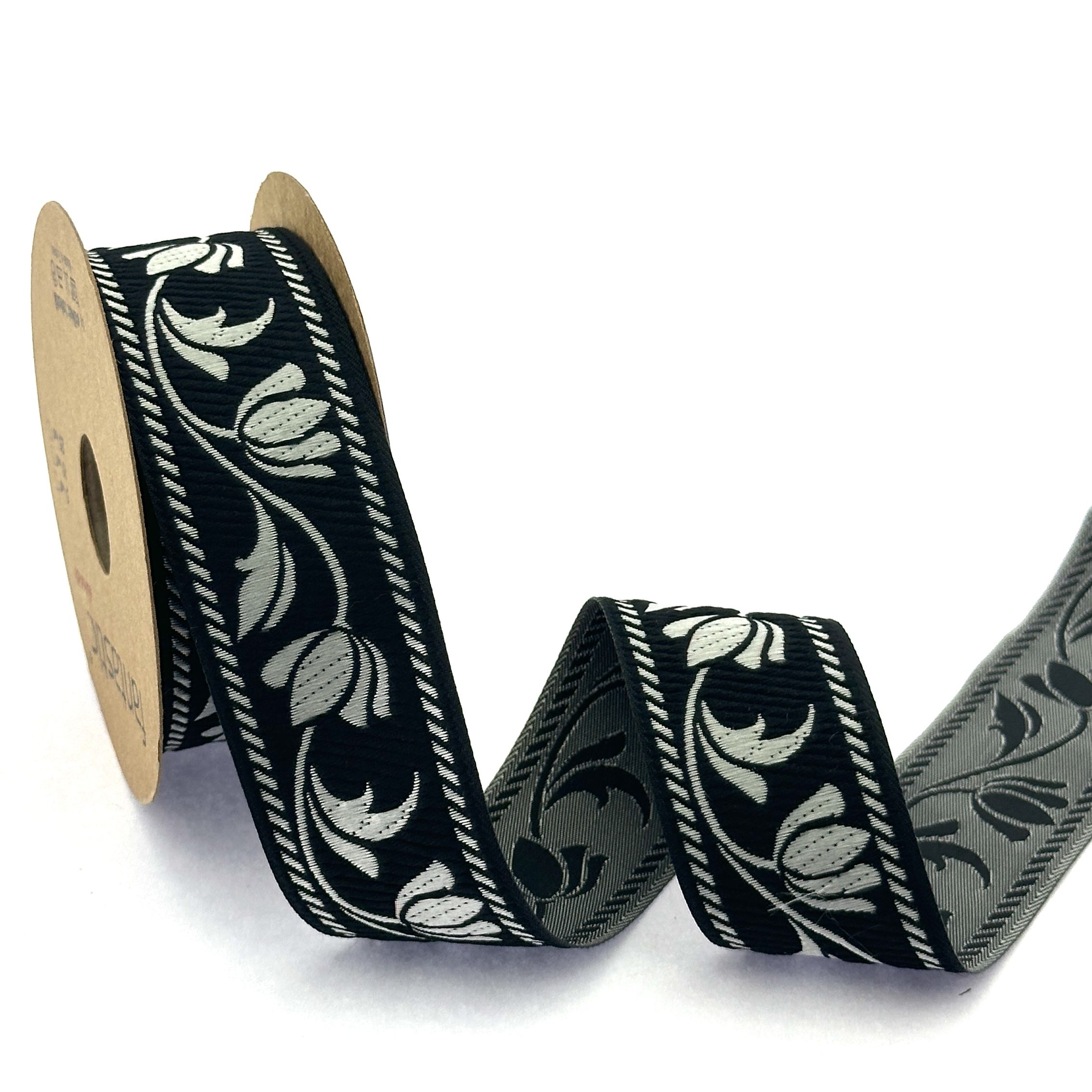 Jacquard Ribbon for Home Decor and Clothing Embellishment