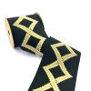 Curtain Trim Embroidery Trim Tape, 3.93 inch Woven Trim for Pillows and Home Decor, Drapery Trim Tape, Window Treatment Trim 100201
