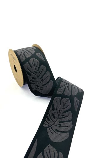 Jacquard Fabric Trim, Decorative Curtain Trim, 70mm (2.75 inch) Sewing Trim for Cushions and Home Decor, Drapery Trim Tape 70192