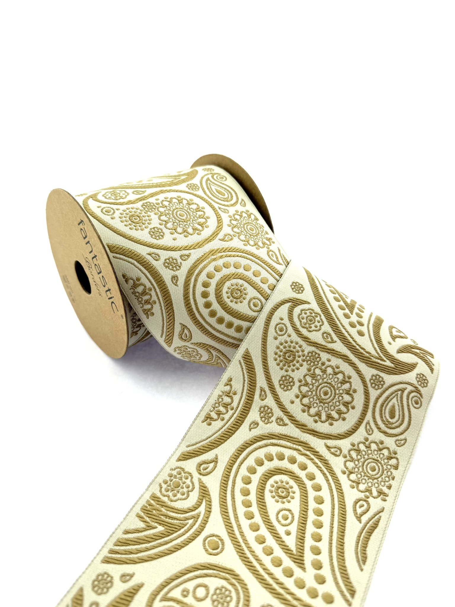Jacquard Border, Decorative Curtain Trim, 70mm (2.75 inch) Sewing Trim for Cushions and Home Decor, Drapery Trim Tape 100193