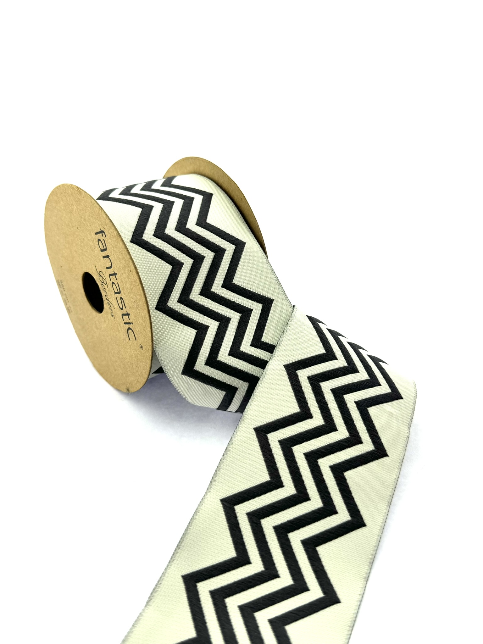 Curtain Trims, Embroidery Trim, 2.75 inch Woven Trim for Pillows and Home Decor, Drapery Trim Tape 70184