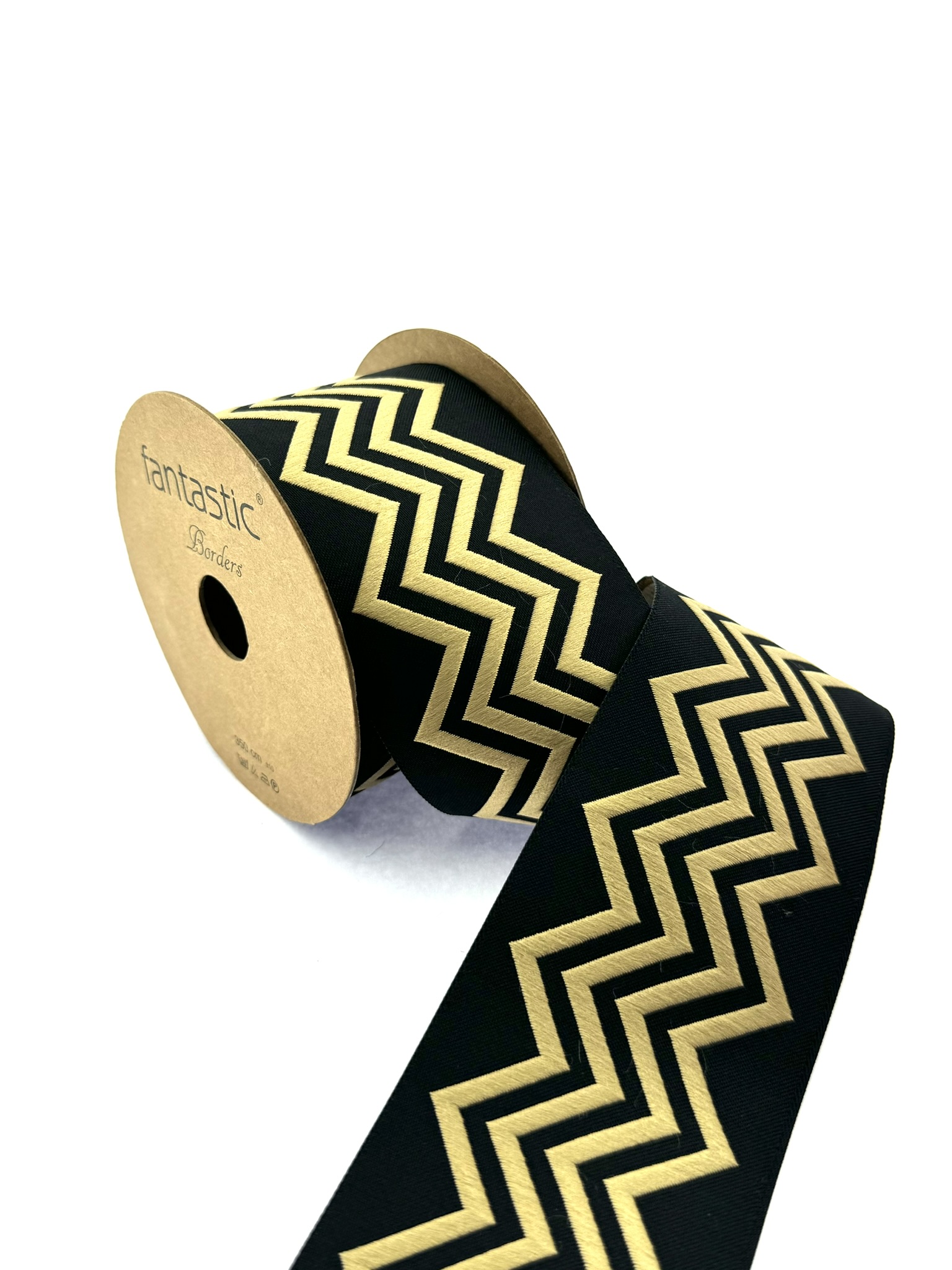 Curtain Trims, Embroidery Trim, 2.75 inch Woven Trim for Pillows and Home Decor, Drapery Trim Tape 70184