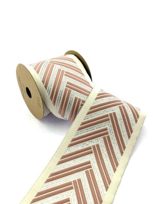 3.93 inch Curtain Trim, Jacquard Border for Curtains and Cushions, Jacquard Trim Tape for Home Decor 100180