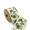 Embroidery Trim, Floral Sewing Trim, 2.75-inch Woven Trim for Curtains and Cushions, Drapery Trim Tape, 70218