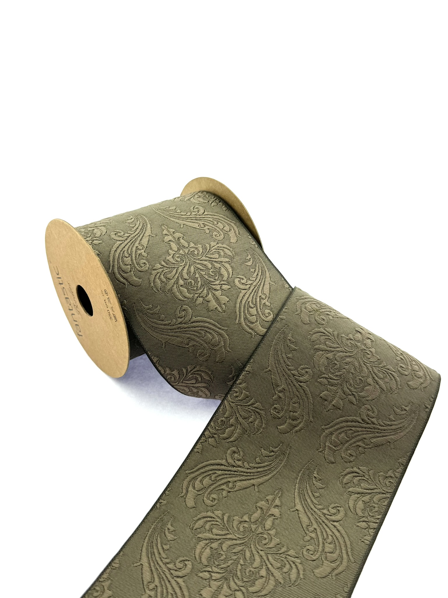 Embroidery Trim, 3.93 inch Woven Trim for Pillows and Home Decor, Drapery Trim Tape, Jacquard Border Trim 100213