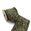 Jacquard Fabric Trim, Decorative Curtain Trim, 3.93 inch Woven Trim for Cushions and Home Decor, Drapery Trim Tape, Jacquard Border 100195
