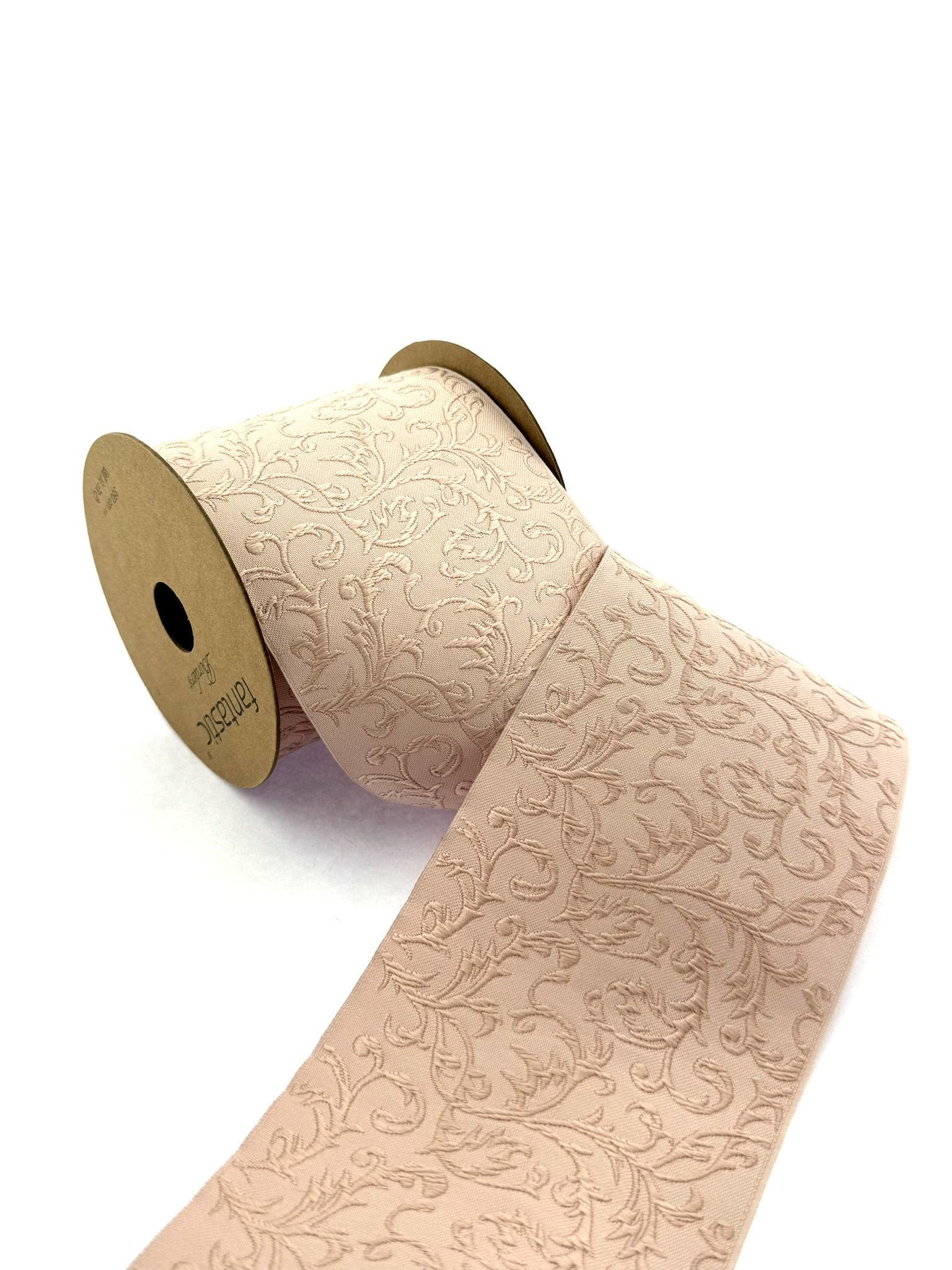IMG_0323 Designer Trim by the Yard, 3.93 inch Drapery Trim Tape for Curtains and Pillows, Decorative Jacquard Border Ribbon Trim, 100212