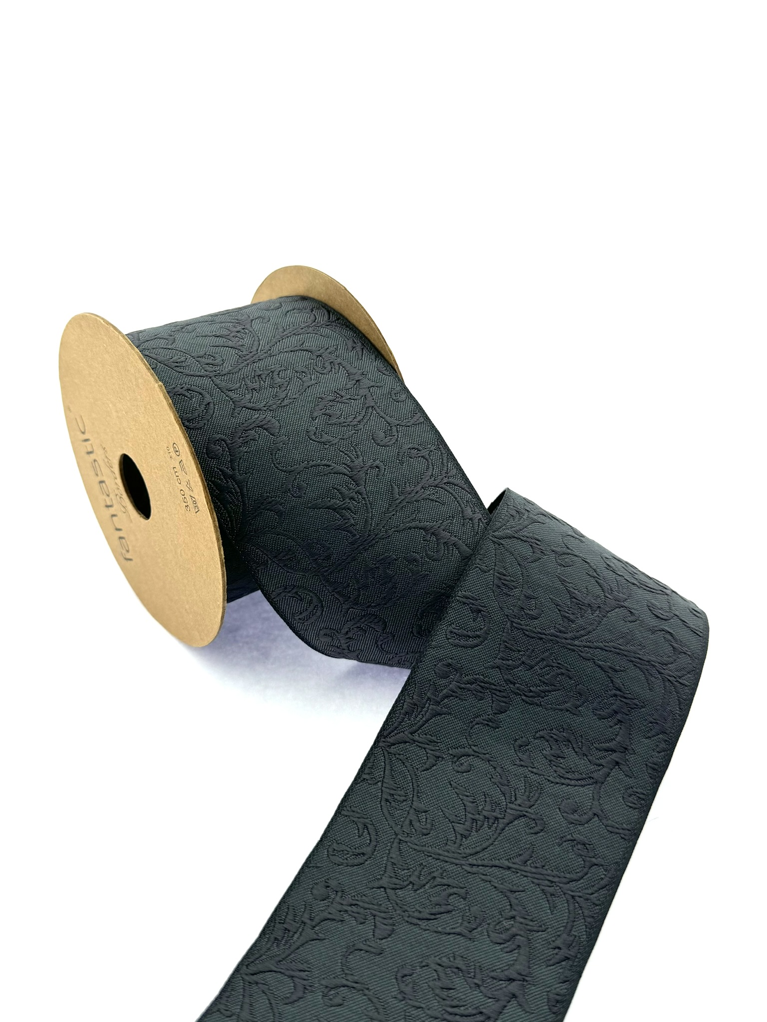 Designer Trim by the Yard, 2.75 inch Drapery Trim Tape for Curtains and Pillows, Decorative Jacquard Border Ribbon Trim, 70212